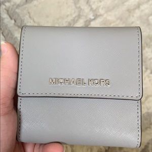 Light grey MK wallet